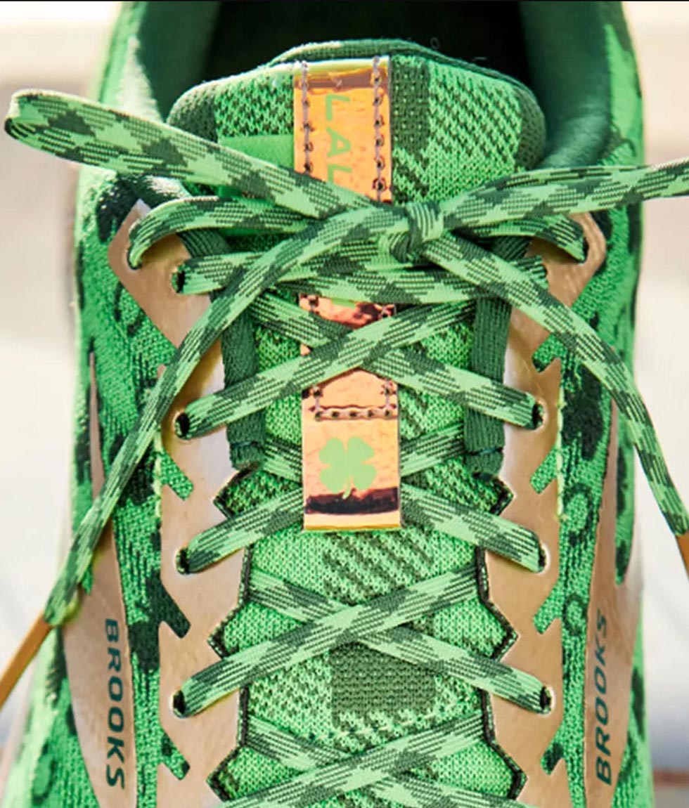 brooks running shamrock shoes