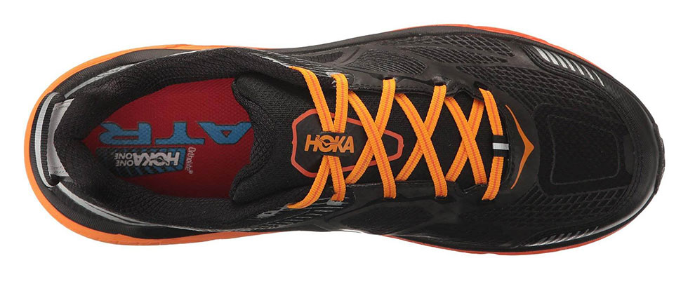 hoka one one challenger atr top view